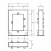 Split core current transformer