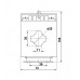 Current transformer, support type and with aperture