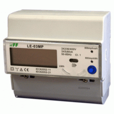 Three phase electrical meter with Modbus