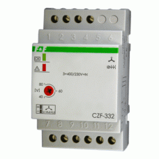 Three-phase monitors with checking state of contactor contacts
