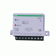 Three-phase monitors with checking state of contractor contacts