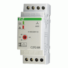 Three-phase monitors with checking state of contactor contacts