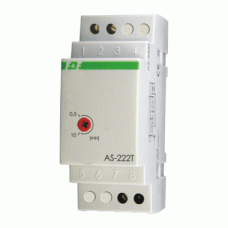 Staircase timer with switch-off signal and anti-blockade function