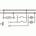 Staircase timer with switch-off signal and anti-blockade function