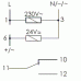 Timing relay lagged deactivation