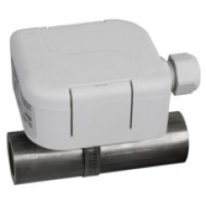 Strap-on temperature sensor with plastic head