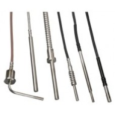 Cabled temperature sensors in standard cases